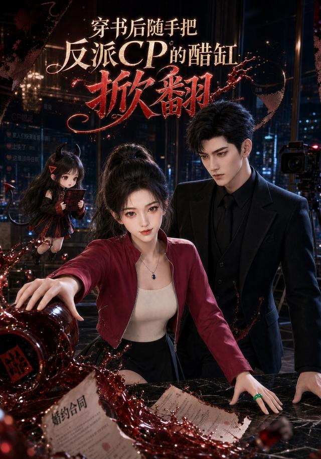 穿书后随手把反派cp的醋缸掀翻(AI漫剧)